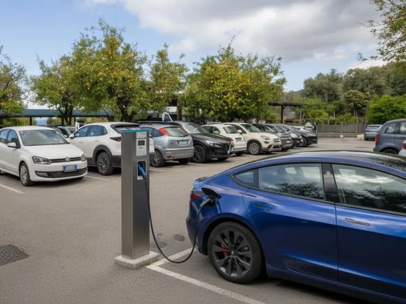 Station de recharge électrique